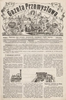 Gazeta Przemysłowa : ilustrowany organ przemysłu, rękodzielnictwa, gospodarstwa i handlu krajowego. 1866, nr 50