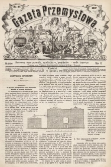 Gazeta Przemysłowa : ilustrowany organ przemysłu, rękodzielnictwa, gospodarstwa i handlu krajowego. 1867, nr 66