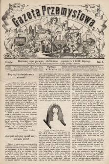 Gazeta Przemysłowa : ilustrowany organ przemysłu, rękodzielnictwa, gospodarstwa i handlu krajowego. 1867, nr 86