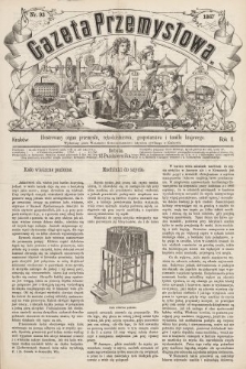 Gazeta Przemysłowa : ilustrowany organ przemysłu, rękodzielnictwa, gospodarstwa i handlu krajowego. 1867, nr 93