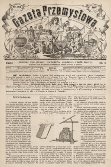 Gazeta Przemysłowa : ilustrowany organ przemysłu, rękodzielnictwa, gospodarstwa i handlu krajowego. 1867, nr 104