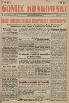 Goniec Krakowski. 1939, nr 33