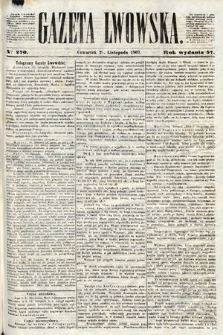 Gazeta Lwowska. 1867, nr 270