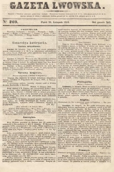 Gazeta Lwowska. 1851, nr 269