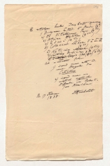 Brief von Alexander von Humboldt an Johann Carl Eduard Buschmann