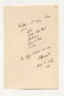 Brief von Alexander von Humboldt an Johann Carl Eduard Buschmann