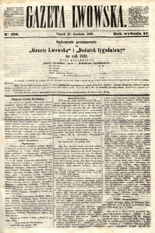 Gazeta Lwowska. 1867, nr 299