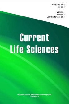 Current Life Sciences. Vol. 1, 2015, no. 2