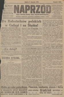 Naprzód : organ centralny polskiej partyi socyalno-demokratycznej. 1914, nr 2