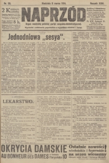 Naprzód : organ centralny polskiej partyi socyalno-demokratycznej. 1914, nr 55