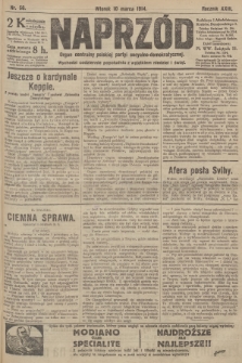 Naprzód : organ centralny polskiej partyi socyalno-demokratycznej. 1914, nr 56