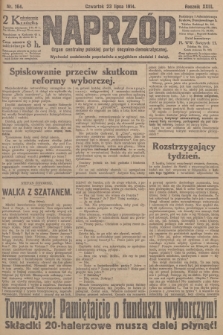 Naprzód : organ centralny polskiej partyi socyalno-demokratycznej. 1914, nr 164