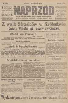 Naprzód : organ centralny polskiej partyi socyalno-demokratycznej. 1914, nr 286