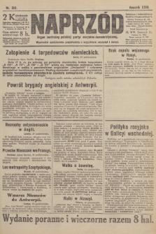 Naprzód : organ centralny polskiej partyi socyalno-demokratycznej. 1914, nr 312