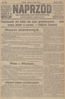 Naprzód : organ centralny polskiej partyi socyalno-demokratycznej. 1915, nr  258