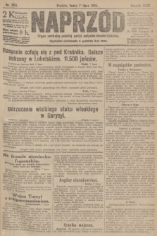Naprzód : organ centralny polskiej partyi socyalno-demokratycznej. 1915, nr  263