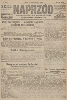 Naprzód : organ centralny polskiej partyi socyalno-demokratycznej. 1915, nr  269