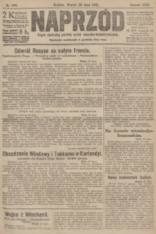 Naprzód : organ centralny polskiej partyi socyalno-demokratycznej. 1915, nr  276