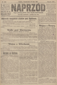 Naprzód : organ centralny polskiej partyi socyalno-demokratycznej. 1915, nr  282