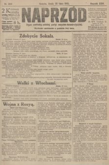 Naprzód : organ centralny polskiej partyi socyalno-demokratycznej. 1915, nr  284