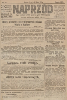 Naprzód : organ centralny polskiej partyi socyalno-demokratycznej. 1915, nr  287