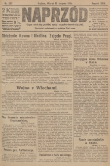 Naprzód : organ centralny polskiej partyi socyalno-demokratycznej. 1915, nr  297