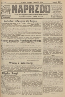 Naprzód : organ centralny polskiej partyi socyalno-demokratycznej. 1915, nr  323