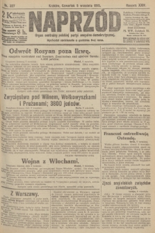 Naprzód : organ centralny polskiej partyi socyalno-demokratycznej. 1915, nr  327