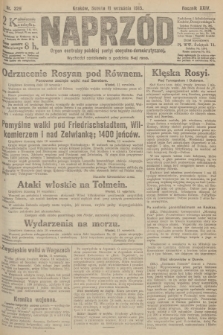 Naprzód : organ centralny polskiej partyi socyalno-demokratycznej. 1915, nr  329