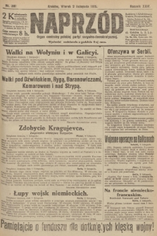 Naprzód : organ centralny polskiej partyi socyalno-demokratycznej. 1915, nr  381