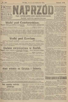 Naprzód : organ centralny polskiej partyi socyalno-demokratycznej. 1915, nr  392