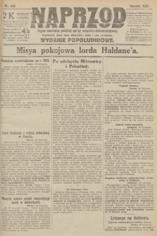 Naprzód : organ centralny polskiej partyi socyalno-demokratycznej. 1915, nr  416 (wydanie popołudniowe)