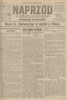 Naprzód : organ centralny polskiej partyi socyalno-demokratycznej. 1915, nr  437 (wydanie poranne)