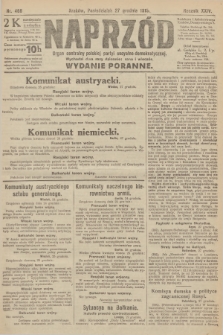 Naprzód : organ centralny polskiej partyi socyalno-demokratycznej. 1915, nr  468 (wydanie poranne)