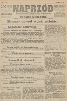 Naprzód : organ centralny polskiej partyi socyalno-demokratycznej. 1915, nr  471 (wydanie wieczorne)