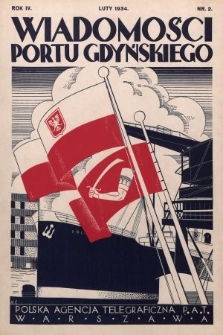 Wiadomości Portu Gdyńskiego. 1934, nr 2
