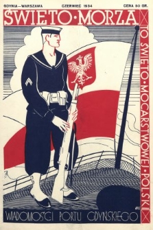 Wiadomości Portu Gdyńskiego. 1934, nr 6-a