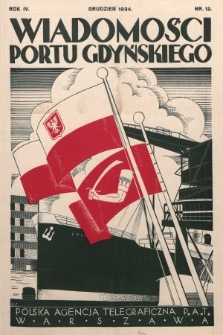 Wiadomości Portu Gdyńskiego. 1934, nr 12