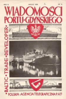 Wiadomości Portu Gdyńskiego. 1936, nr 3