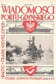 Wiadomości Portu Gdyńskiego. 1936, nr 7