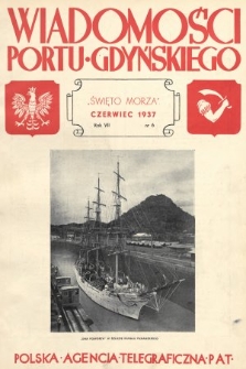 Wiadomości Portu Gdyńskiego. 1937, nr 6