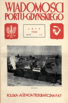 Wiadomości Portu Gdyńskiego. 1938, nr 2