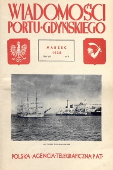 Wiadomości Portu Gdyńskiego. 1938, nr 3