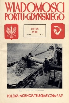 Wiadomości Portu Gdyńskiego. 1938, nr 7