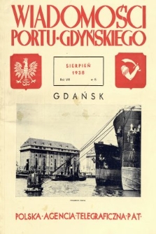 Wiadomości Portu Gdyńskiego. 1938, nr 8