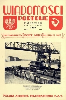 Wiadomości Portowe = Hafennachrichten. 1939, nr 4