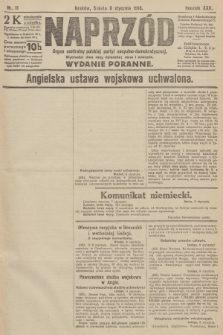 Naprzód : organ centralny polskiej partyi socyalno-demokratycznej. 1916, nr 11 (wydanie poranne)