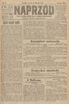 Naprzód : organ centralny polskiej partyi socyalno-demokratycznej. 1916, nr 19