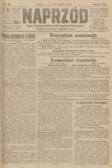 Naprzód : organ centralny polskiej partyi socyalno-demokratycznej. 1916, nr 33