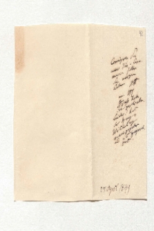 Brief von Alexander von Humboldt an Johann Carl Eduard Buschmann